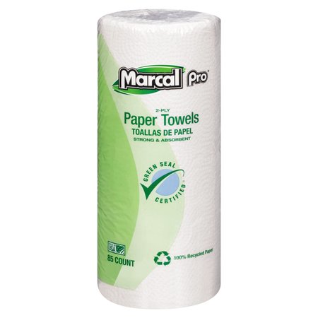 MARCAL Perforated Kitchen Towels, White, PK30 06350